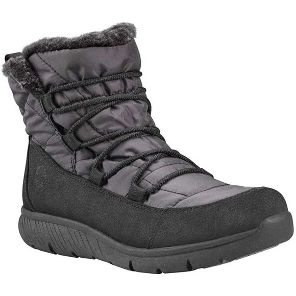 Timberland Womens Boltero Winter Boots in Black Size